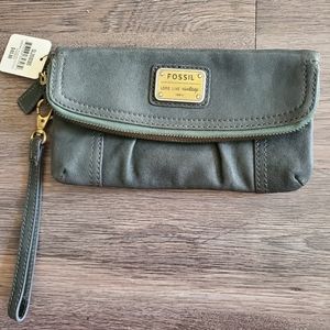 NWT Fossil Wristlet